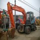 USED HITACHI EX100WD-3 WHEEL EXCAVATOR